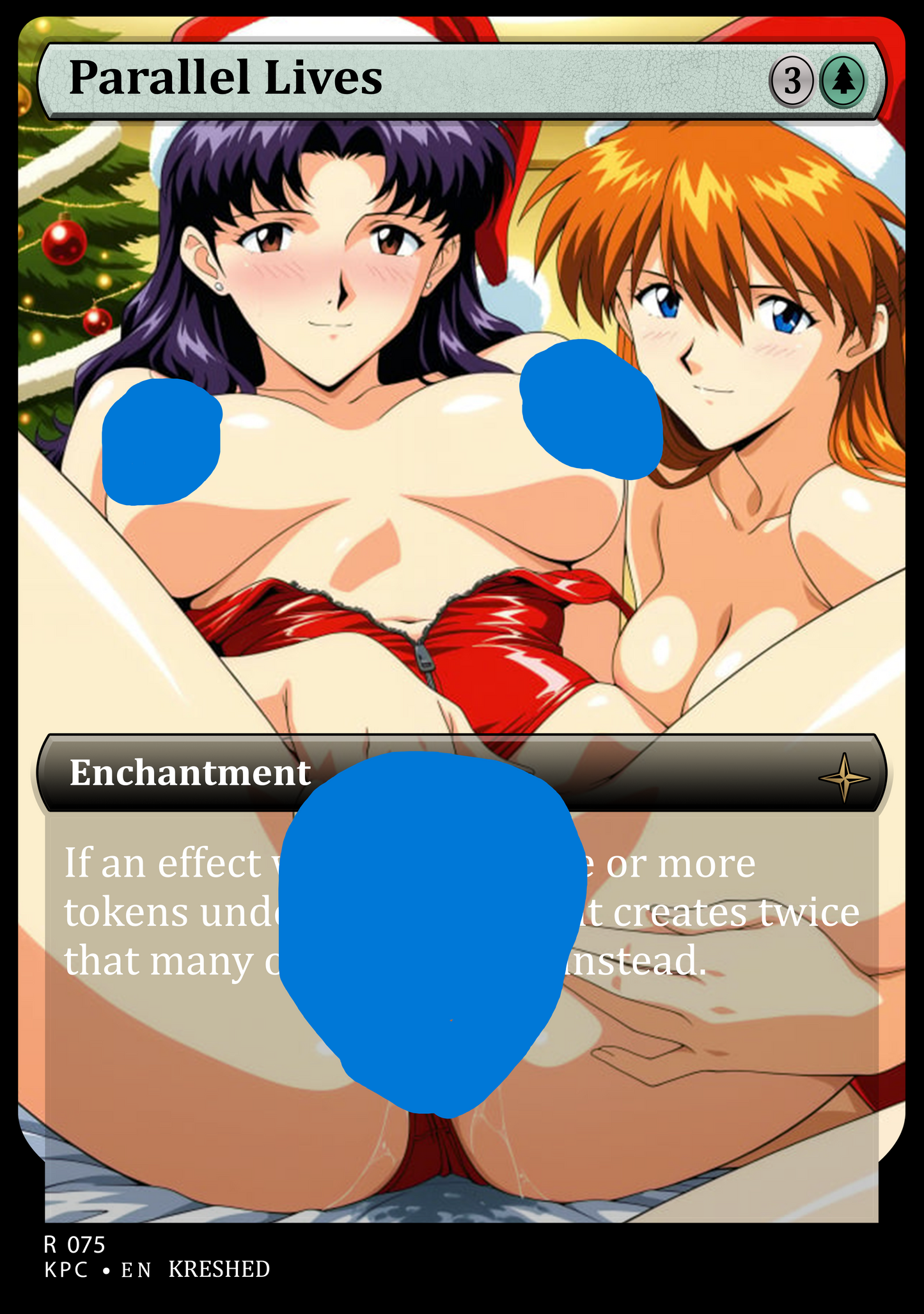 The Waifu Christmas singles - Parallel Lives Foil Sexy