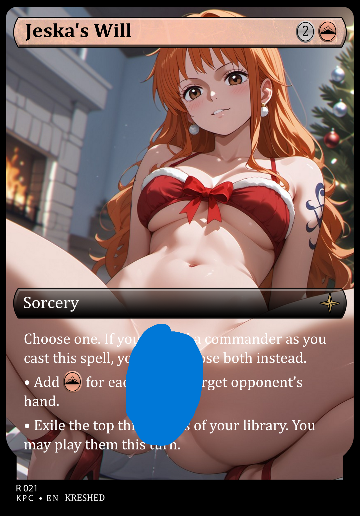 The Waifu Christmas singles - Jeska's Will Proxy Foil Sexy