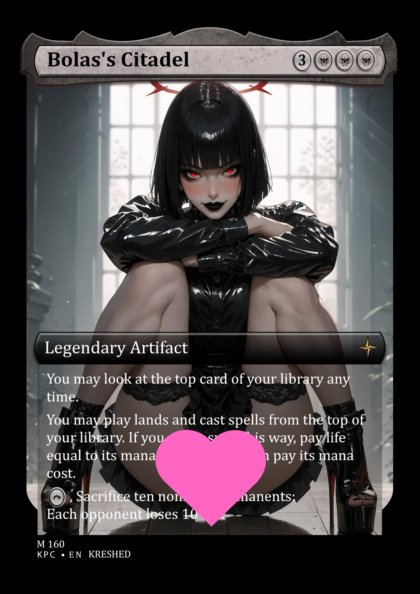 Bolas Citadel - NSFW Waifu MTG Foil Proxy