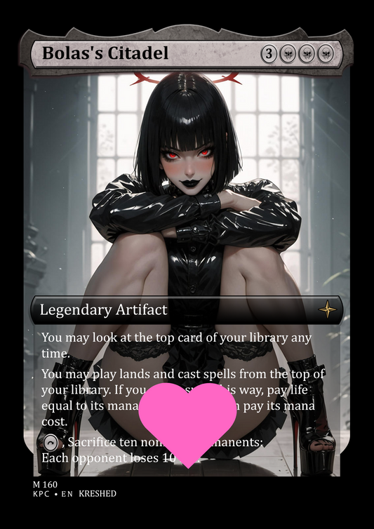 Bolas Citadel - NSFW Waifu MTG Foil Proxy