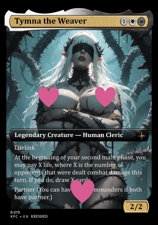 Tymna the Weaver NSFW Waifu MTG Foil Proxy