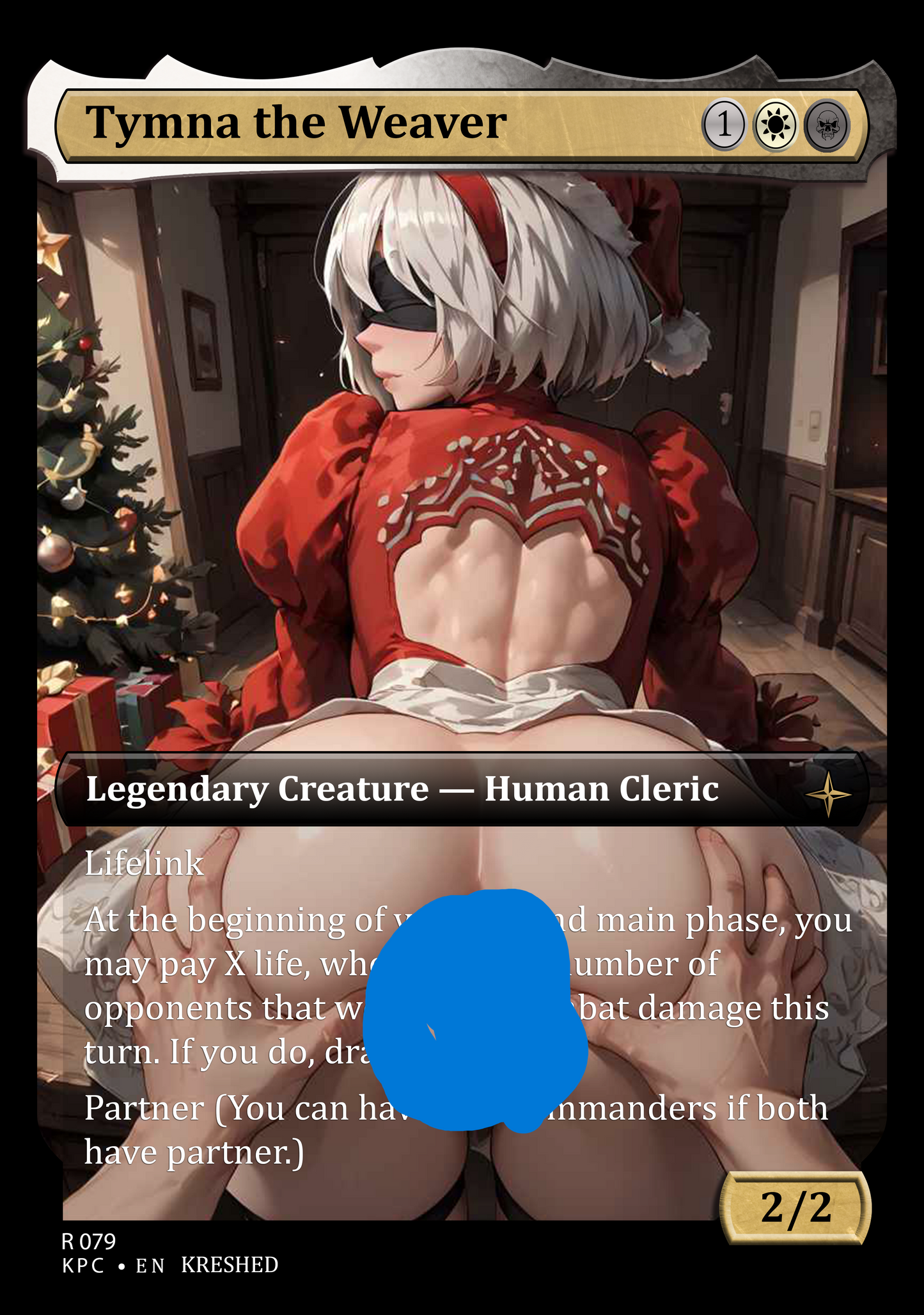 The Waifu Christmas singles  - Tymna the Weaver Foil Sexy