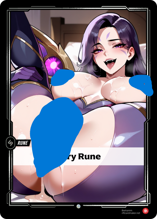 Fury Rune Kai'sa - NSFW Waifu Riftbound Foil Proxy