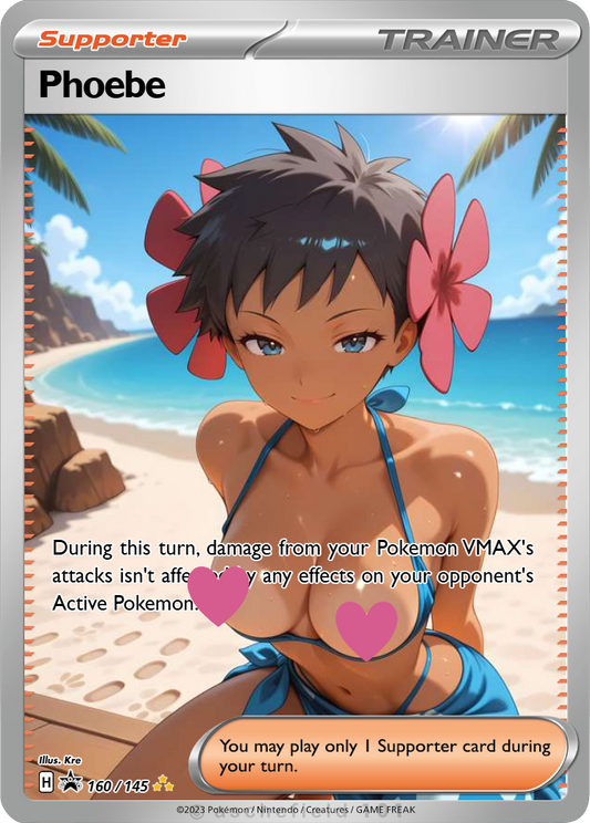 Phoebe NSFW Waifu Furry pokemon Foil Proxy