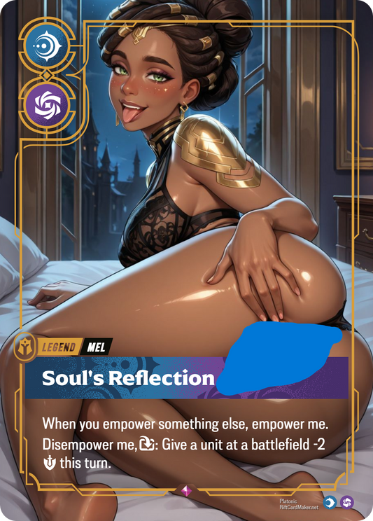 Mel, Soul's Reflection - Waifu Riftbound Foil Proxy