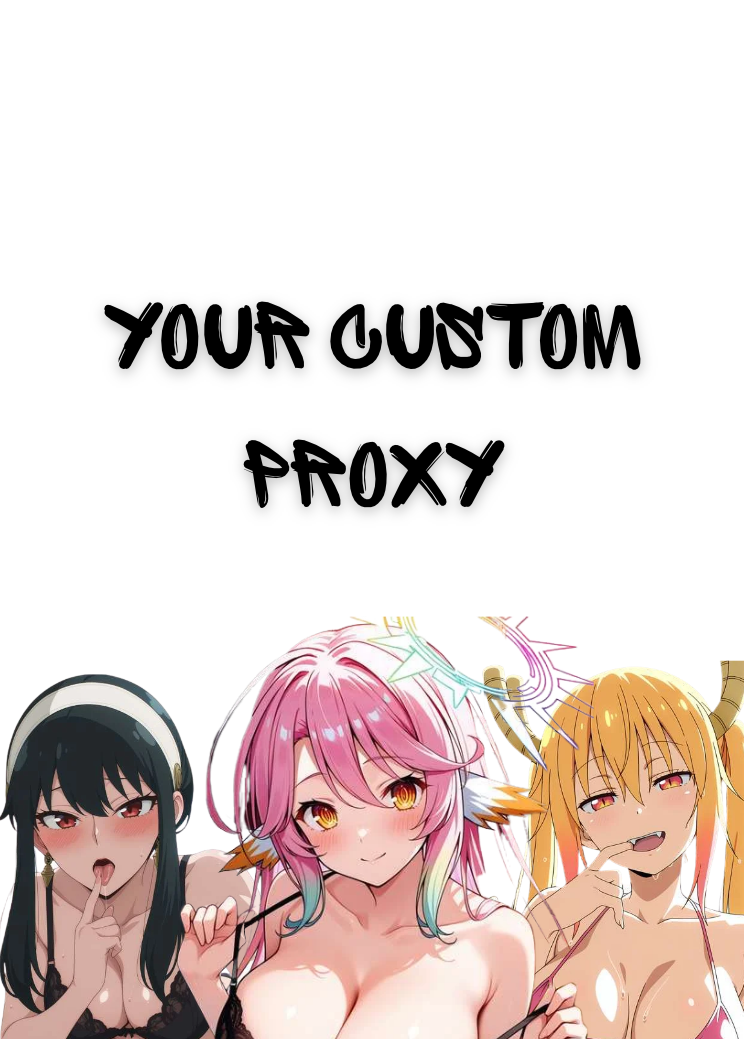 Your Custom Proxy - NSFW Waifu MTG Foil Proxy