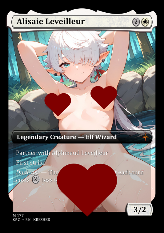 Alisaie Leveilleur NSFW Waifu MTG Foil Proxy