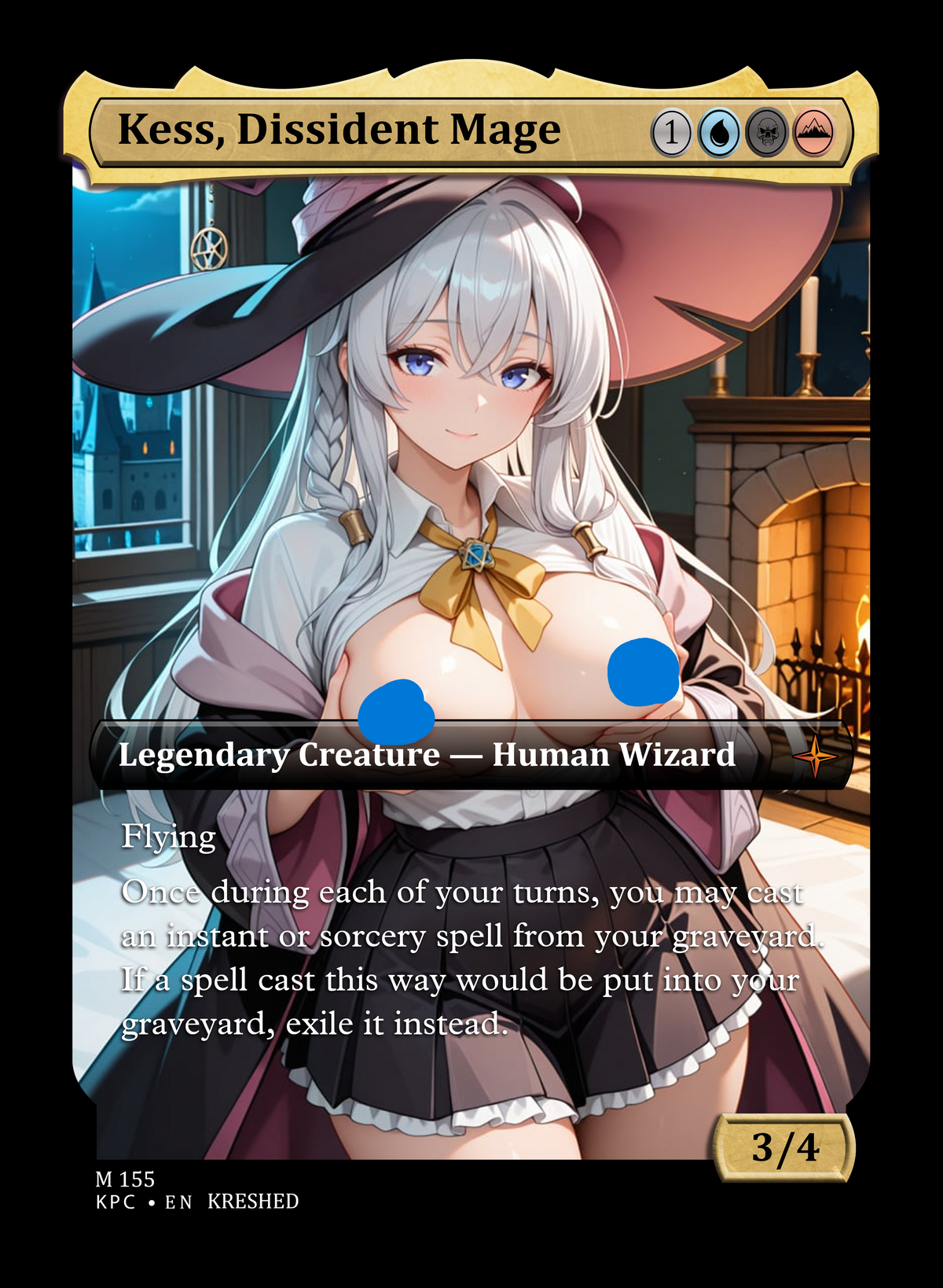 Waifu Halloween Bundle  – 7 Limited Edition Foil Waifu Proxy Cards