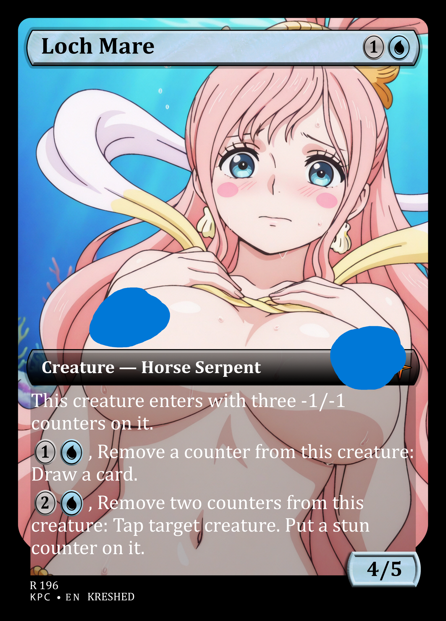 Loch Mare - Lorwyn NSFW Waifu MTG Foil Proxy.